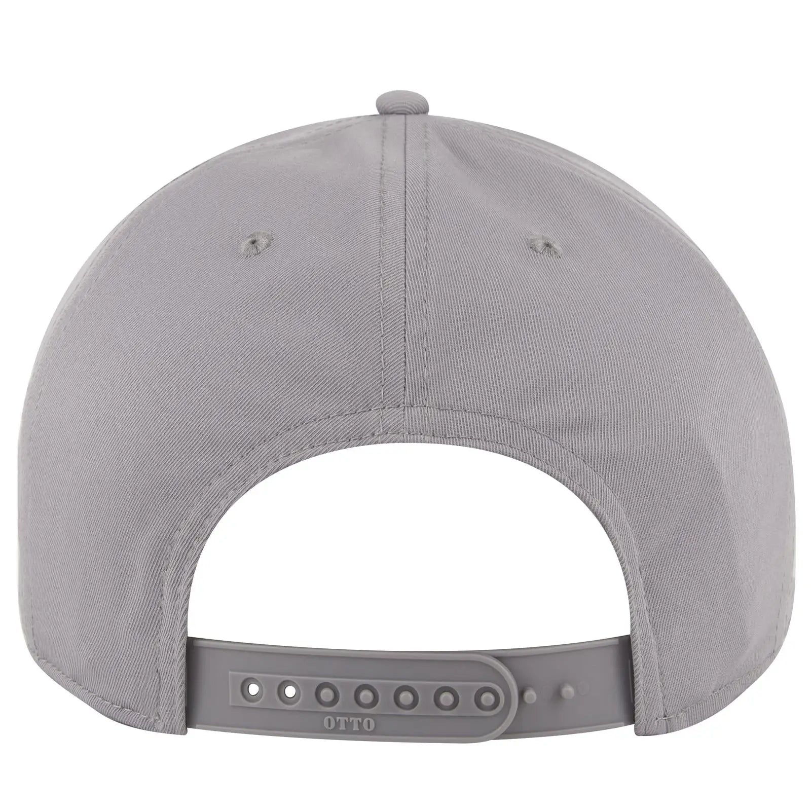 OTTO 930-1 6 Panel Pro Style Baseball Cap - Gray - Gray / 7 3/8’’ - 7 5/8’’