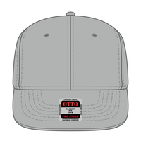 OTTO 930-1 6 Panel Pro Style Baseball Cap - Gray - Gray / 7 3/8’’ - 7 5/8’’