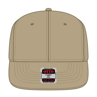 OTTO 930-1 6 Panel Pro Style Baseball Cap - Khaki - Khaki / 7 3/8’’ - 7 5/8’’