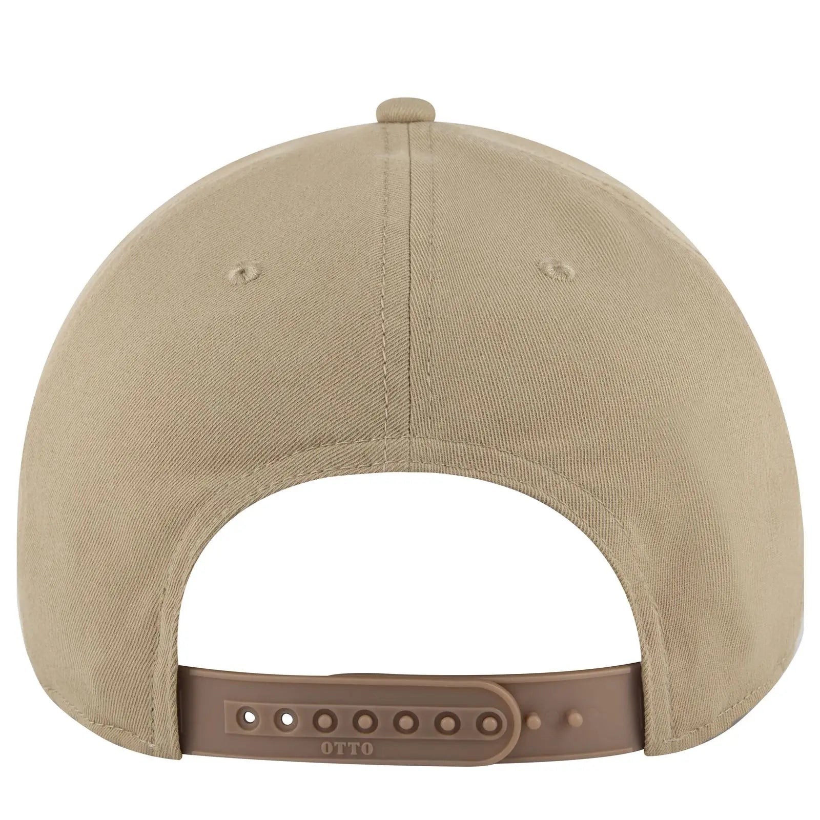 OTTO 930-1 6 Panel Pro Style Baseball Cap - Khaki - Khaki / 7 3/8’’ - 7 5/8’’