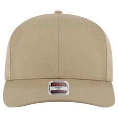 OTTO 930-1 6 Panel Pro Style Baseball Cap - Khaki - Khaki / 7 3/8’’ - 7 5/8’’