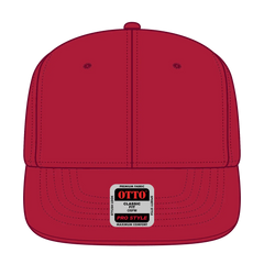 OTTO 930-1 6 Panel Pro Style Baseball Cap - Red - Red / 7 3/8’’ - 7 5/8’’