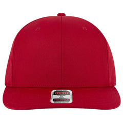 OTTO 930-1 6 Panel Pro Style Baseball Cap - Red - Red / 7 3/8’’ - 7 5/8’’