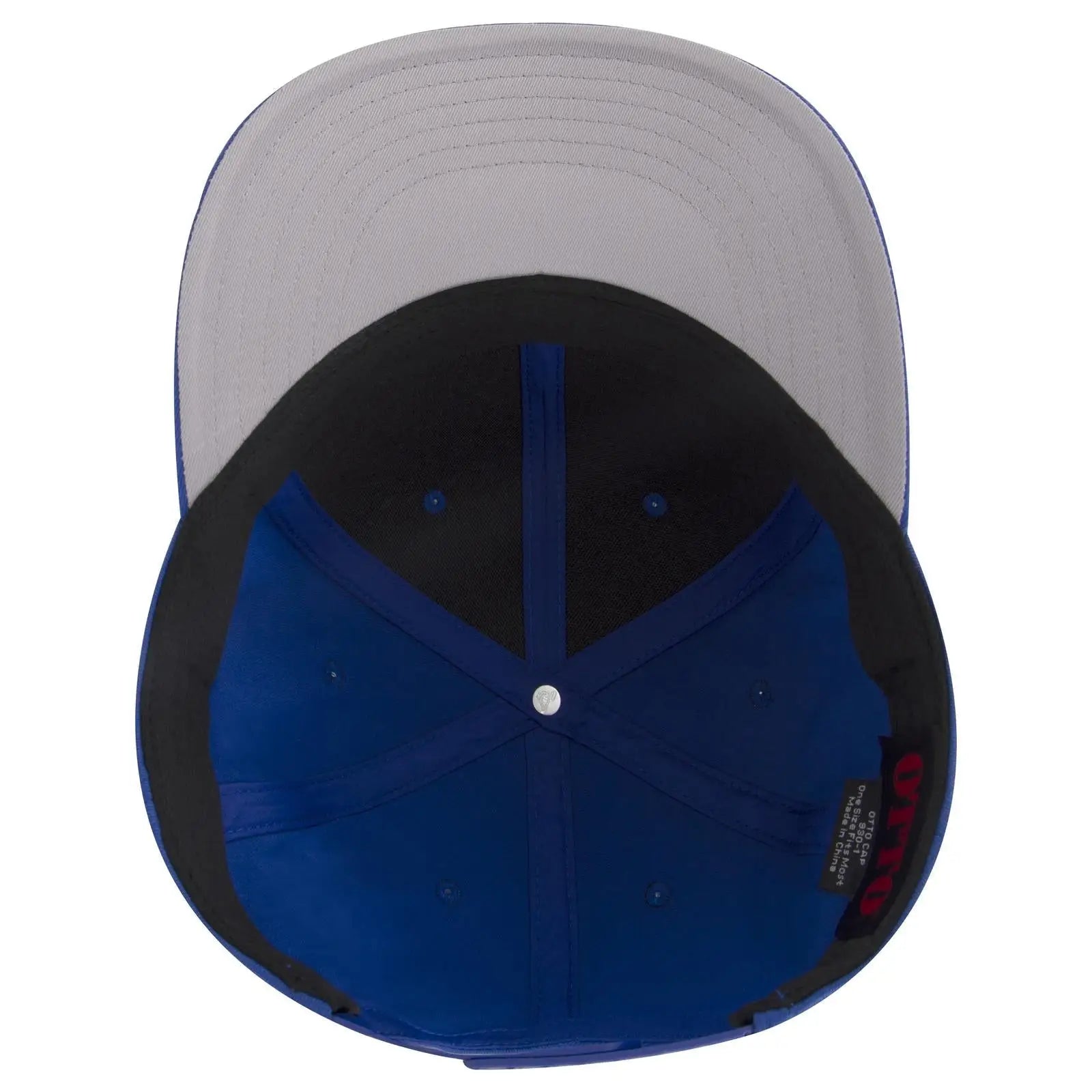 OTTO 930-1 6 Panel Pro Style Baseball Cap - Royal - Royal / 7 3/8’’ - 7 5/8’’