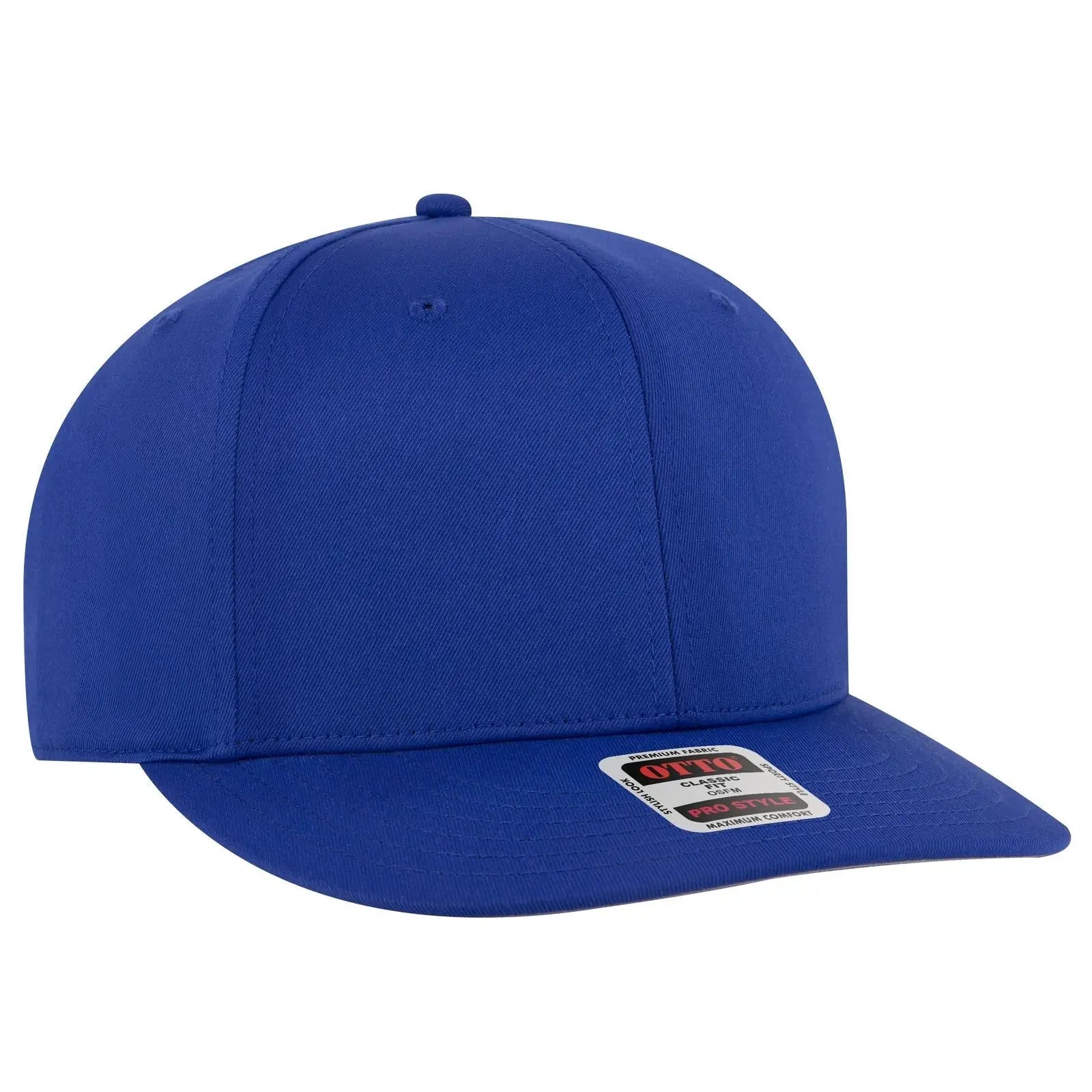 OTTO 930-1 6 Panel Pro Style Baseball Cap - Royal - Royal / 7 3/8’’ - 7 5/8’’