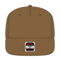OTTO 9305-1 5 Panel Pro Style Baseball Cap - Coyote Brown - Coyote Brown / 7 3/8’’ - 7 5/8’’