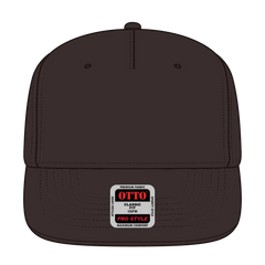 OTTO 9305-1 5 Panel Pro Style Baseball Cap - Dk. Brown - Dk. Brown / 7 3/8’’ - 7 5/8’’