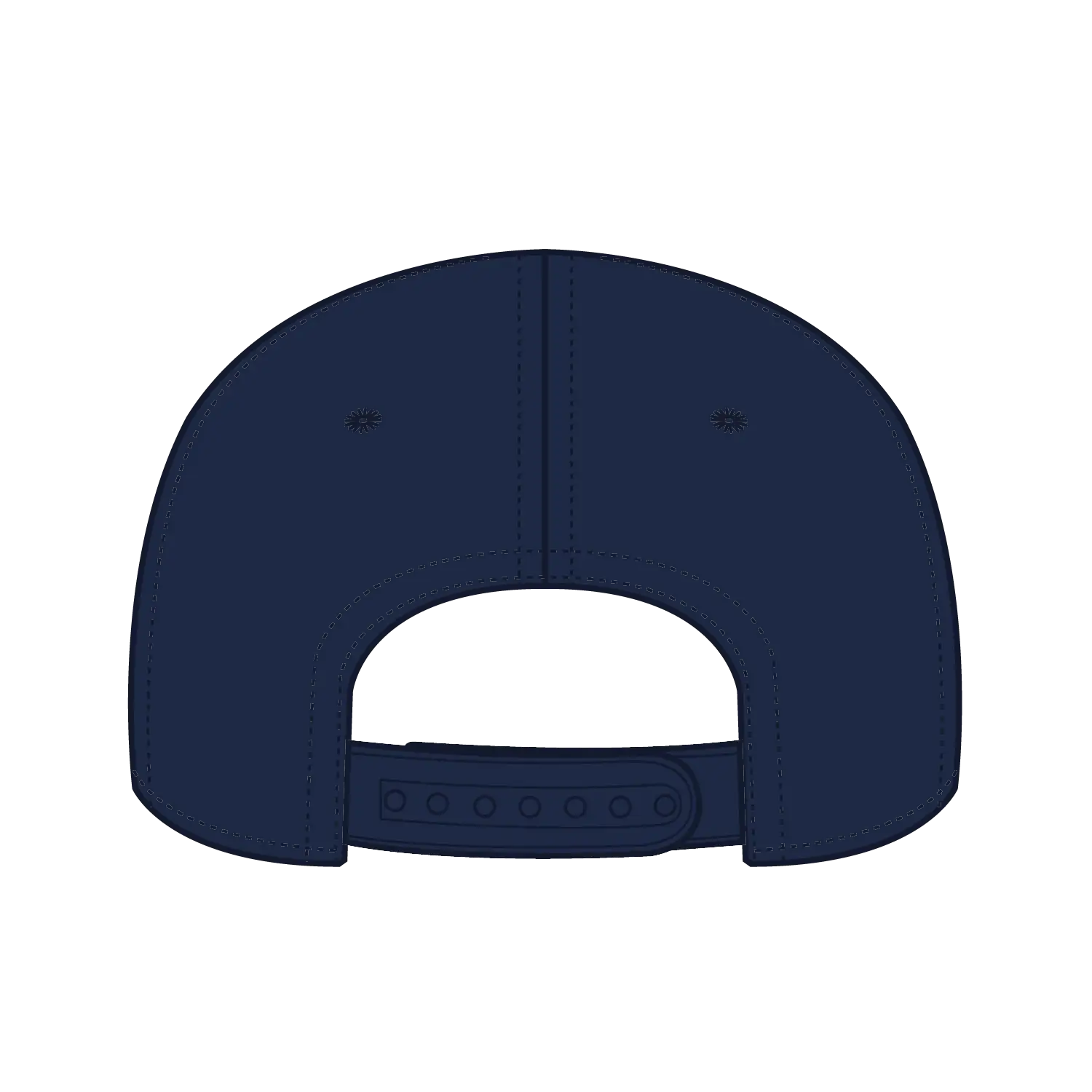 OTTO 9305-1 5 Panel Pro Style Baseball Cap - Navy - Navy / 7 3/8’’ - 7 5/8’’