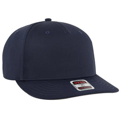 OTTO 9305-1 5 Panel Pro Style Baseball Cap - Navy - Navy / 7 3/8’’ - 7 5/8’’