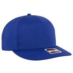 OTTO 9305-1 5 Panel Pro Style Baseball Cap - Royal - Royal / 7 3/8’’ - 7 5/8’’