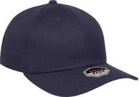 OTTO 94-1201 Ultra Fine Brushed Stretchable Superior Cotton Twill Flex 6 Panel Slim Fit Low Profile Baseball Cap - Navy