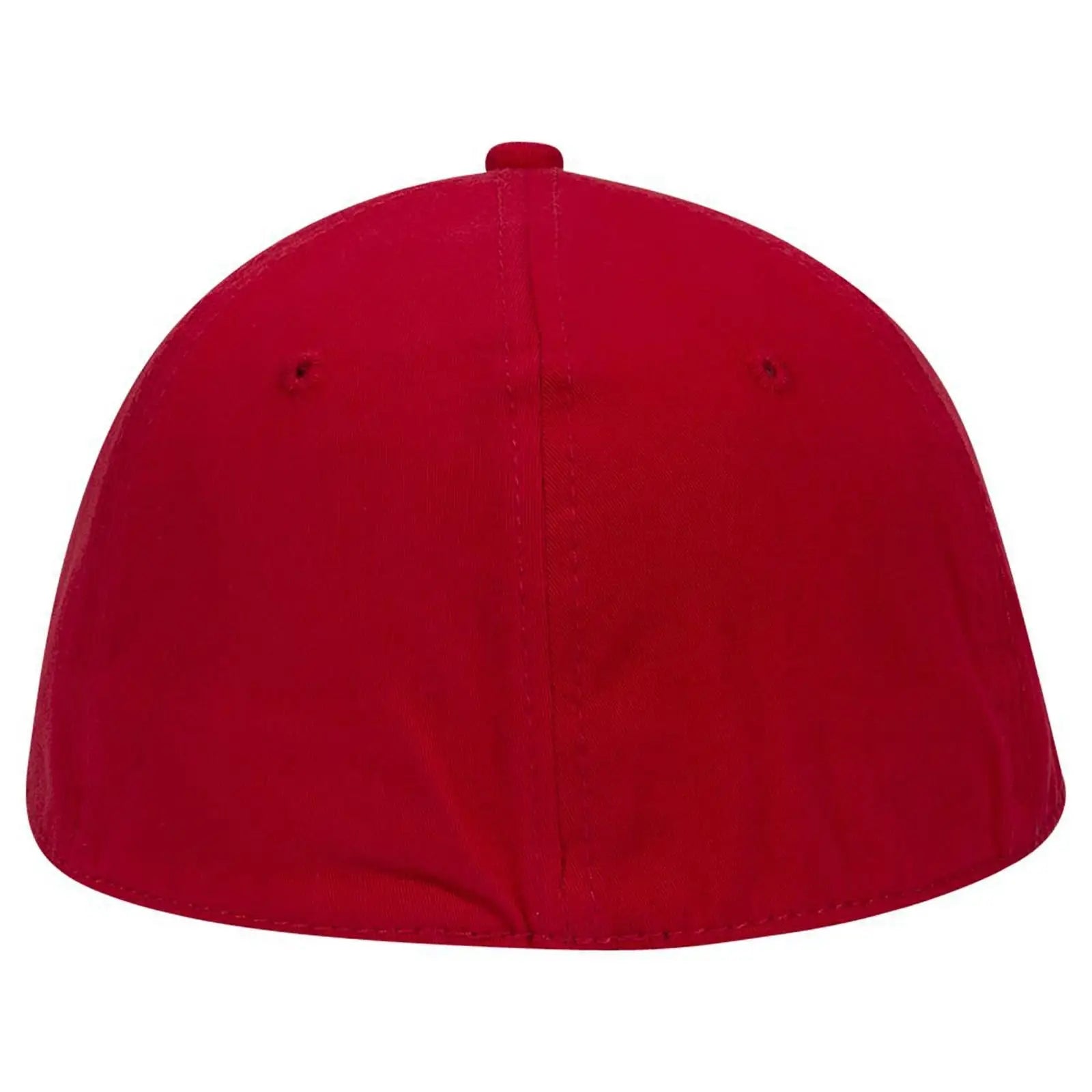 OTTO 94-518 ’OTTO A-Flex’ Fitted 6 Panel Low Profile Baseball Cap - Red - Red / 7’’ - 7 1/4’’