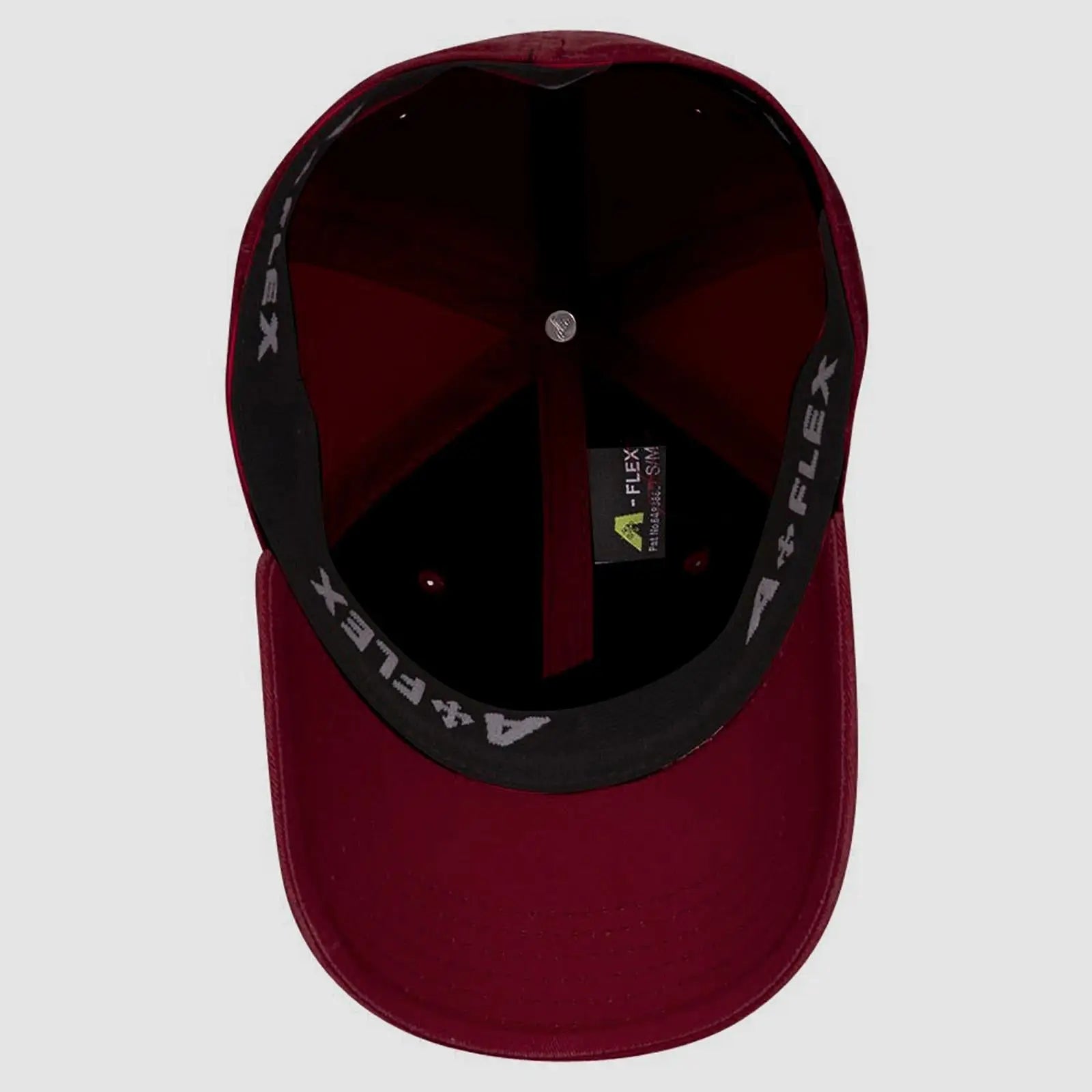 OTTO 94-737 ’OTTO A-Flex’ Fitted 6 Panel Low Profile Baseball Cap - Maroon - Maroon / 7’’ - 7 1/4’’