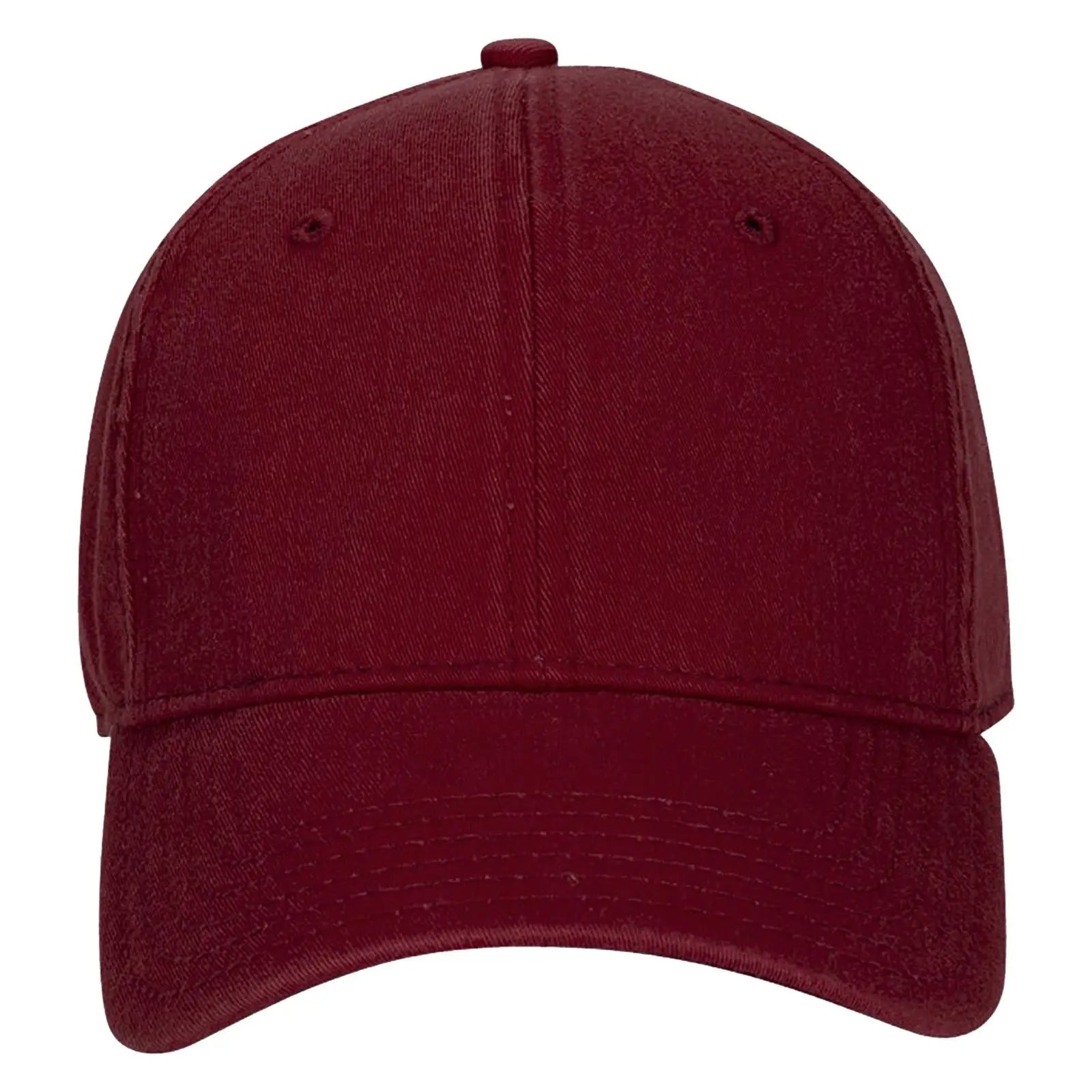 OTTO 94-737 ’OTTO A-Flex’ Fitted 6 Panel Low Profile Baseball Cap - Maroon - Maroon / 7’’ - 7 1/4’’