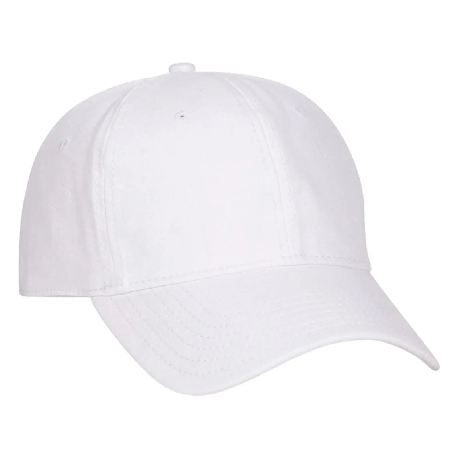 OTTO 94-737 ’OTTO A-Flex’ Fitted 6 Panel Low Profile Baseball Cap - White - White / 7’’ - 7 1/4’’
