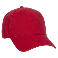 OTTO 94-737 ’OTTO A-Flex’ Fitted 6 Panel Low Profile Baseball Cap - Red - Red / 7’’ - 7 1/4’’