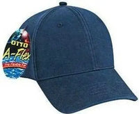 OTTO 94-737 Stretchable Garment Washed Cotton Twill Low Profile Pro Style Cap - Navy - Navy / S/M
