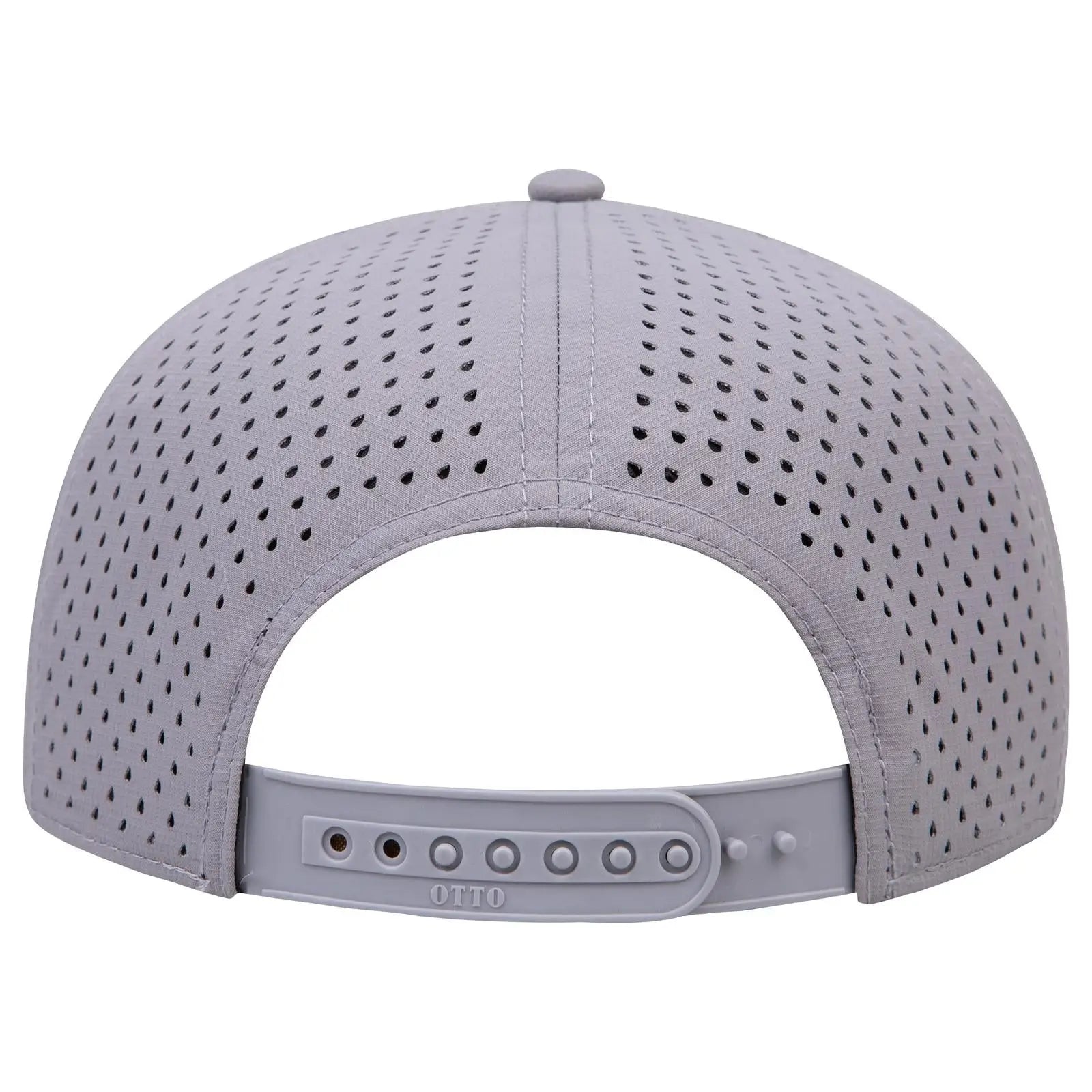 OTTO 9505-1 ’OTTO Snap’ 5 Panel Pro Style Snapback Cap - Gray - Gray / 7 3/8’’ - 7 5/8’’