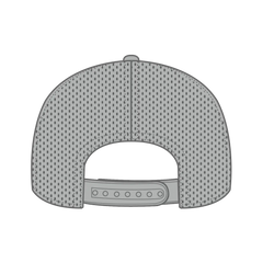 OTTO 9505-1 ’OTTO Snap’ 5 Panel Pro Style Snapback Cap - Gray - Gray / 7 3/8’’ - 7 5/8’’