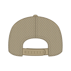 OTTO 9505-1 ’OTTO Snap’ 5 Panel Pro Style Snapback Cap - Khaki - Khaki / 7 3/8’’ - 7 5/8’’