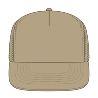 OTTO 9505-1 ’OTTO Snap’ 5 Panel Pro Style Snapback Cap - Khaki - Khaki / 7 3/8’’ - 7 5/8’’