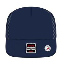 OTTO 9505-1 ’OTTO Snap’ 5 Panel Pro Style Snapback Cap - Navy - Navy / 7 3/8’’ - 7 5/8’’