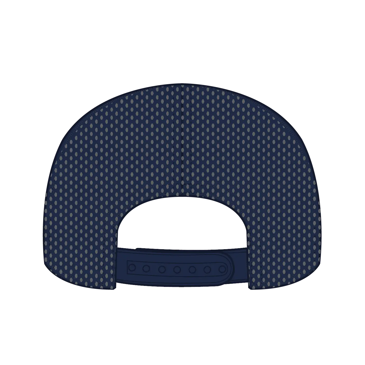 OTTO 9505-1 ’OTTO Snap’ 5 Panel Pro Style Snapback Cap - Navy - Navy / 7 3/8’’ - 7 5/8’’