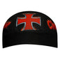OTTO 98-595 Biker Head Wrap - Design 012/Black - Design 012/Black / 6 1/2’’ - 7 5/8’’