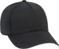 OTTO 99 940 Ultra Soft Superior Garment Washed Brushed Cotton Twill 5 Panel Low Profile Pro Style Cap Black Black
