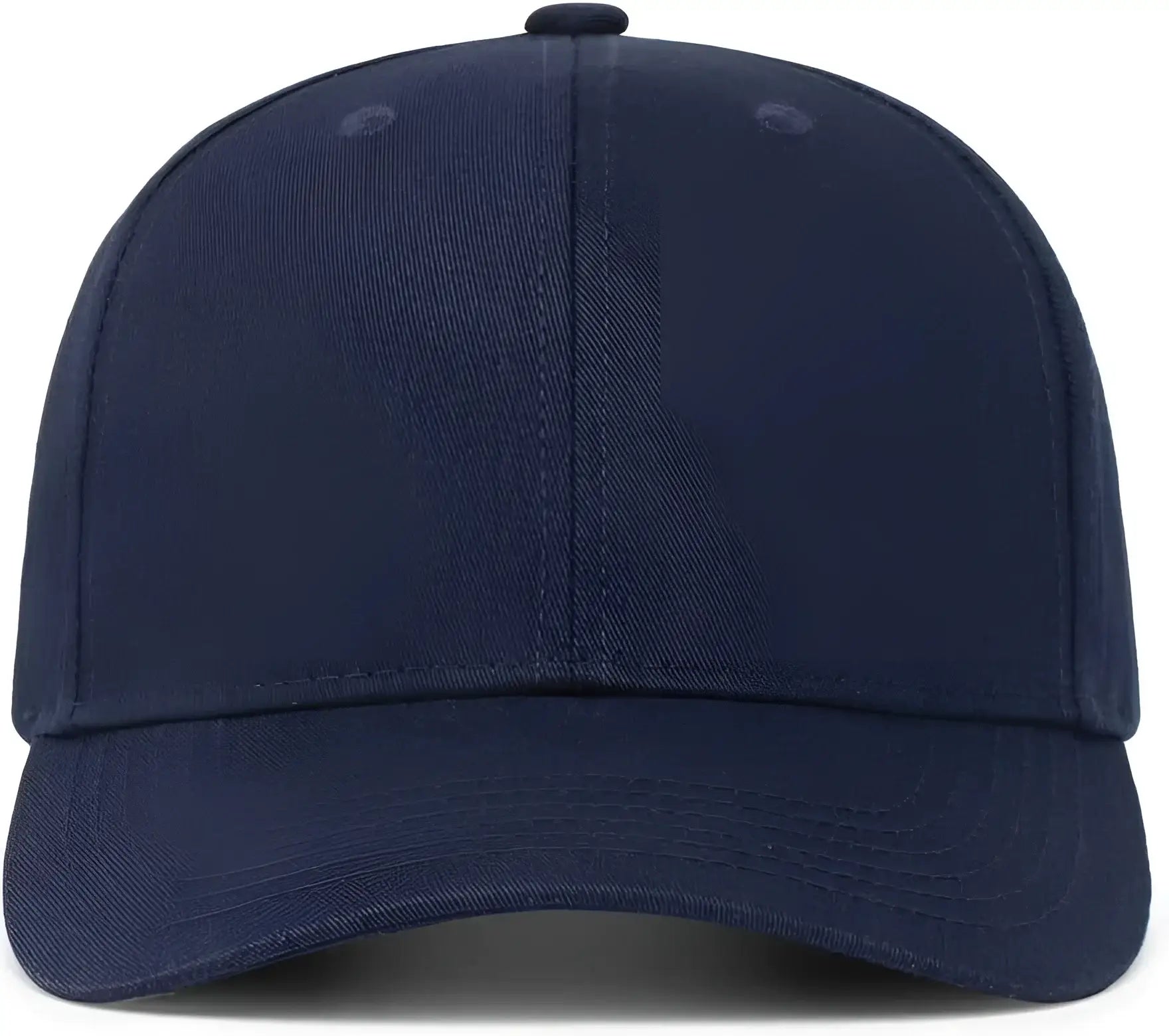 Pacific Headwear 101C Brushed Cotton Hook-and-Loop Cap - Navy - Navy / 7’’ - 7 7/8’’