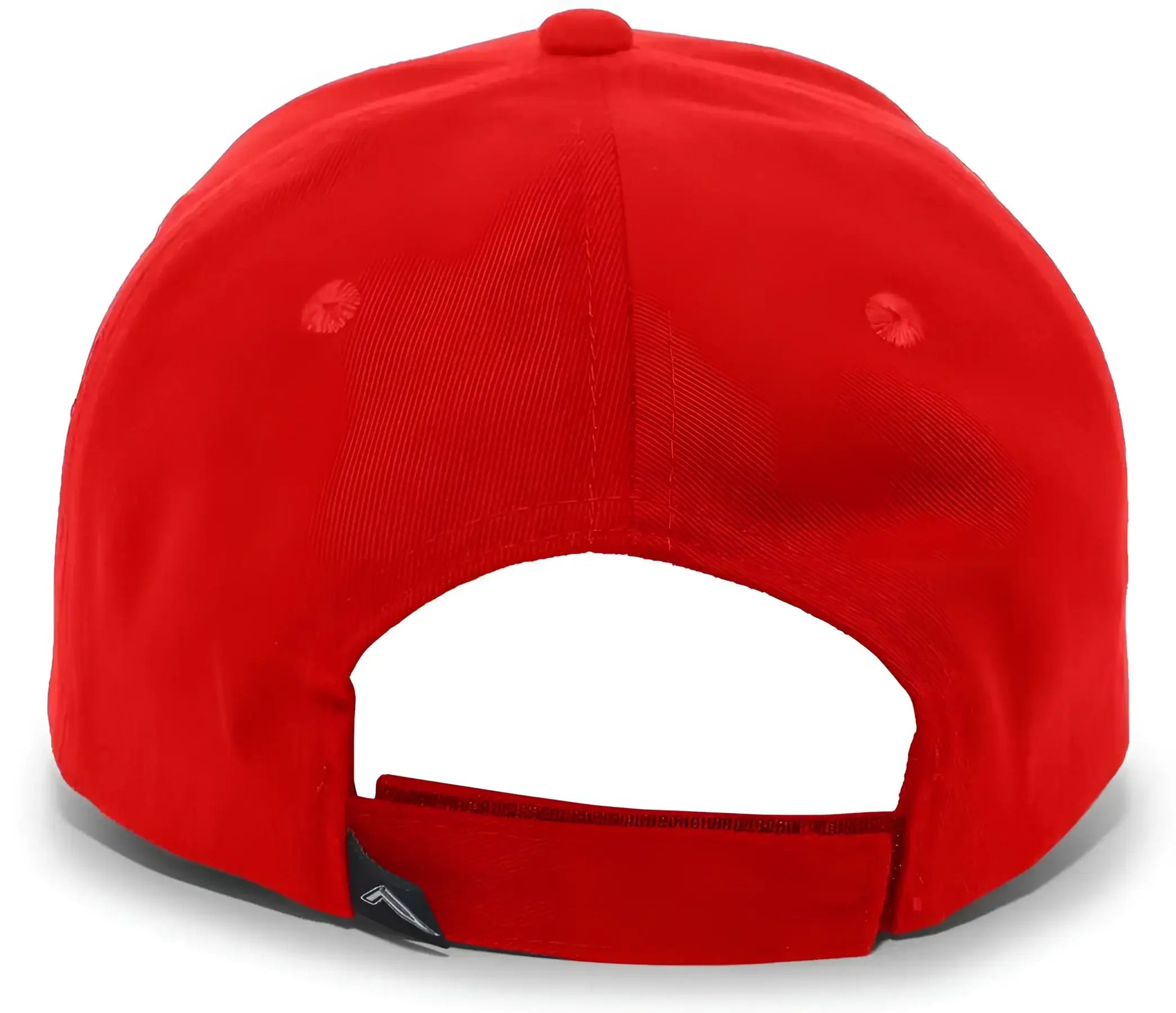 Pacific Headwear 101C Brushed Cotton Hook-and-Loop Cap - Red - Red / 7’’ - 7 7/8’’