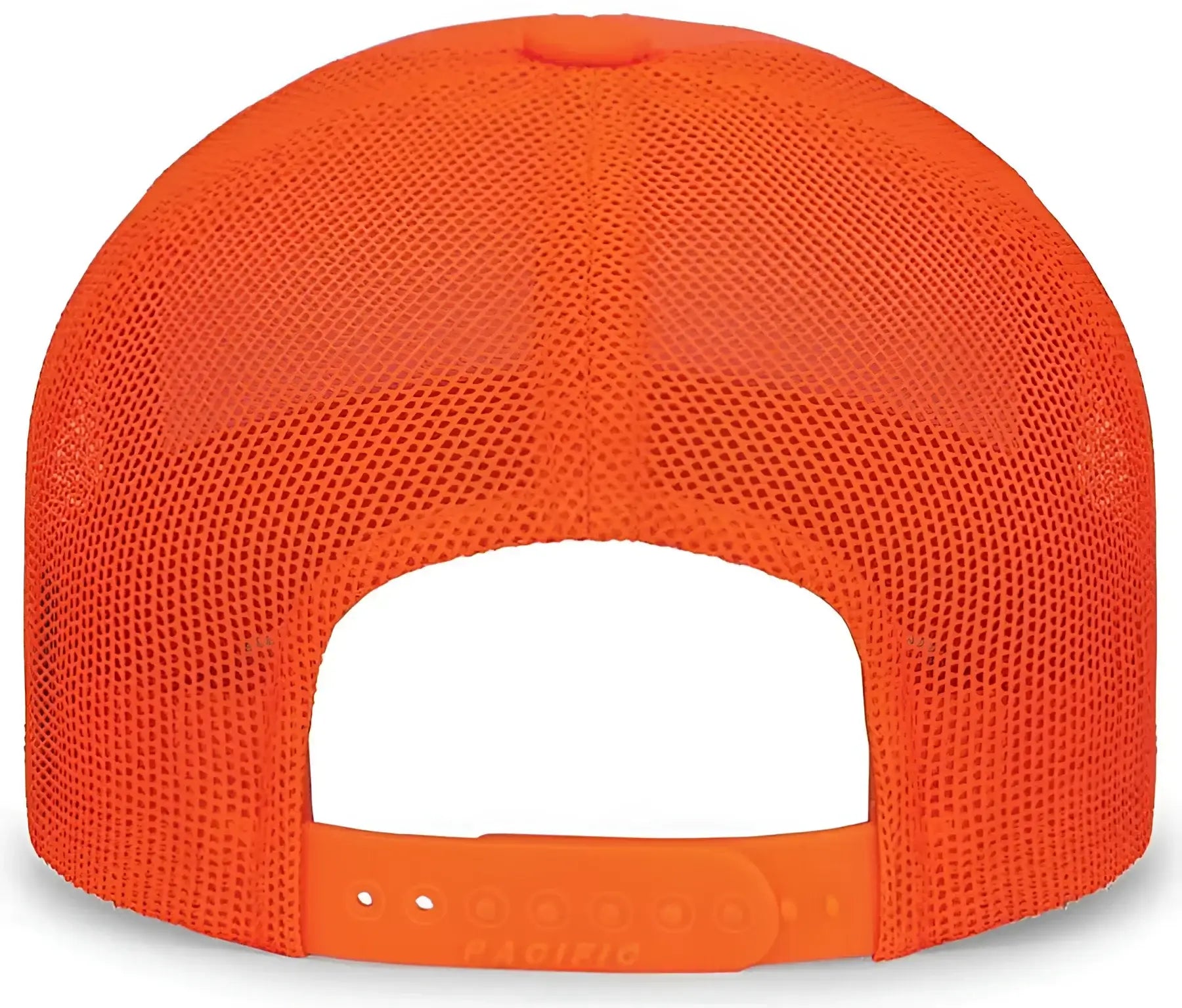 Pacific Headwear 104C Trucker Snapback Cap - Blaze Orange - Blaze / 7’’ - 7 7/8’’