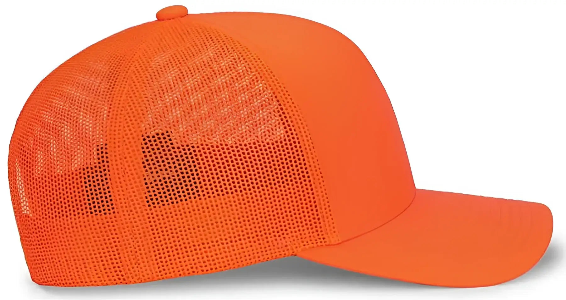 Pacific Headwear 104C Trucker Snapback Cap - Blaze Orange - Blaze / 7’’ - 7 7/8’’