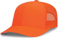 Pacific Headwear 104C Trucker Snapback Cap - Blaze Orange - Blaze / 7’’ - 7 7/8’’