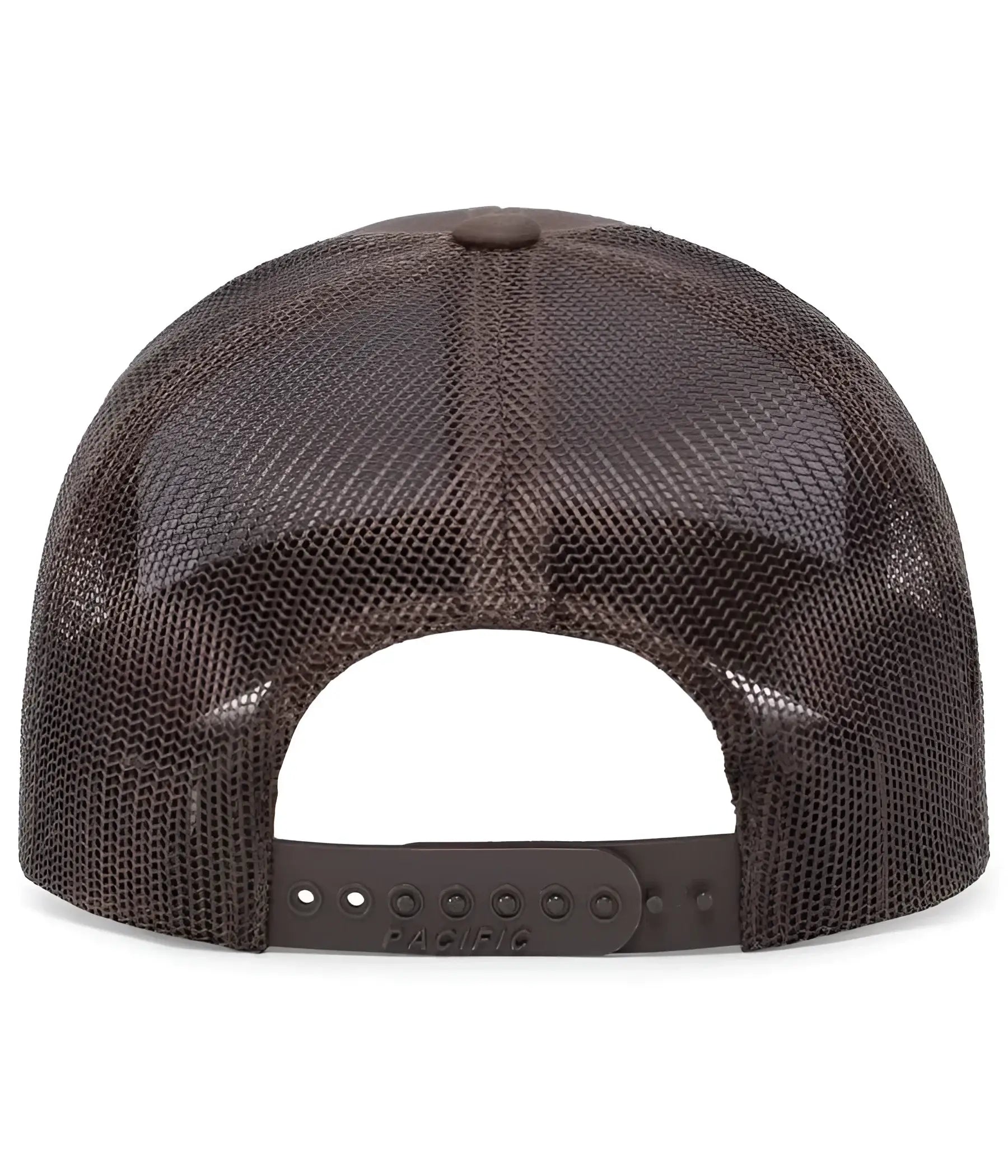 Pacific Headwear 104C Trucker Snapback Cap - Brown Brown - Brown / 7’’ - 7 7/8’’