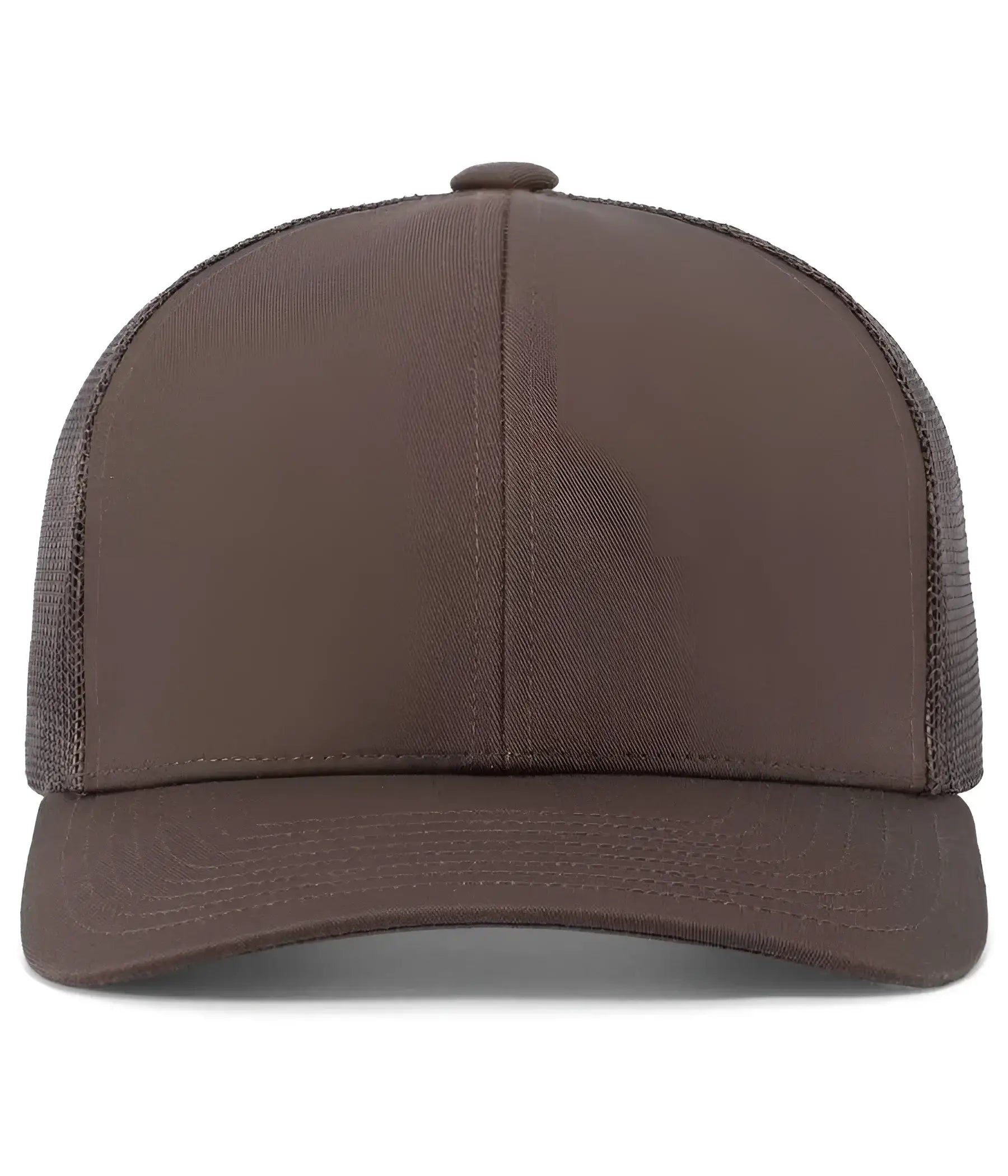 Pacific Headwear 104C Trucker Snapback Cap - Brown Brown - Brown / 7’’ - 7 7/8’’