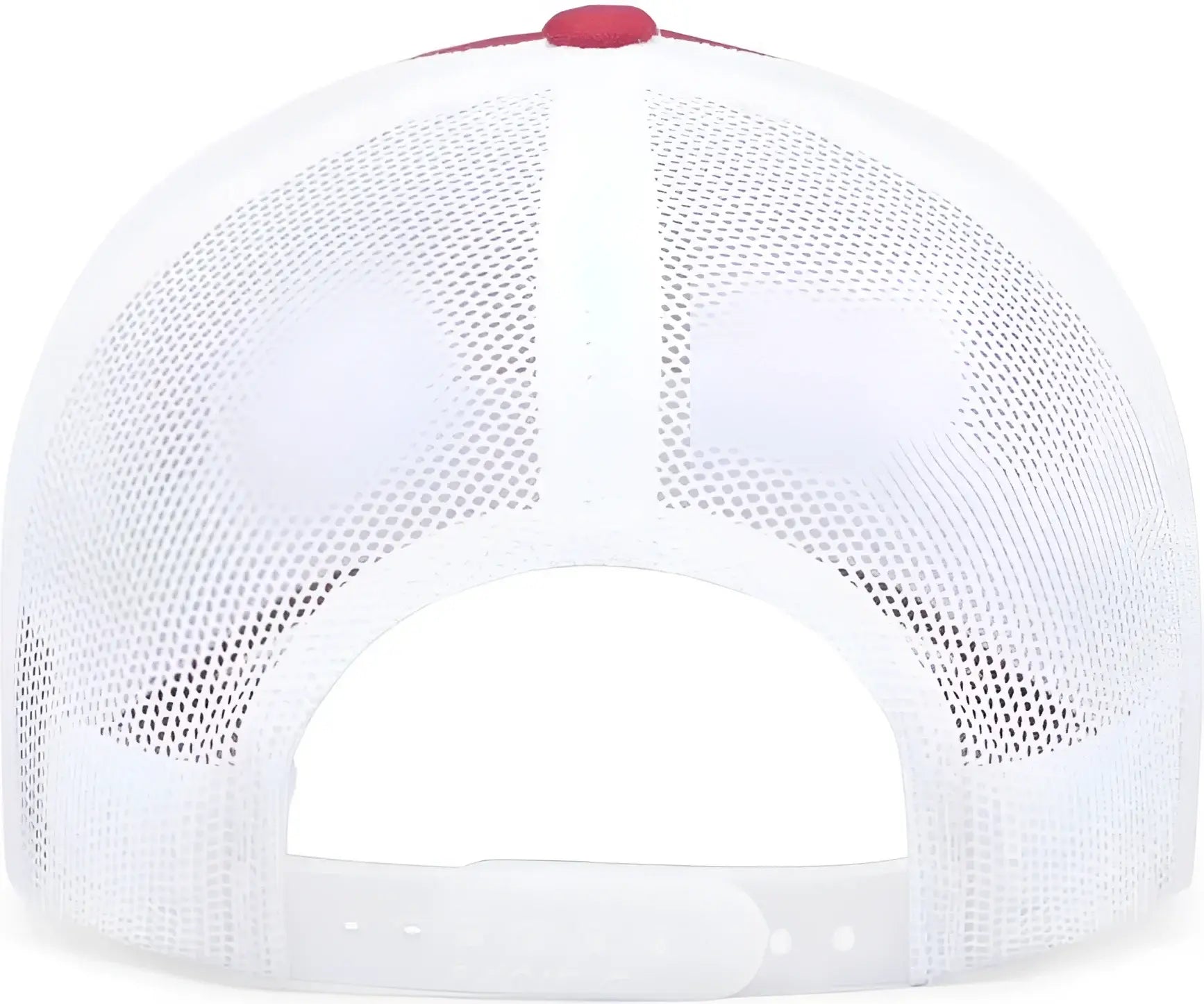 Pacific Headwear 104C Trucker Snapback Cap - Cardinal White - Cardinal White / 7’’ - 7 7/8’’