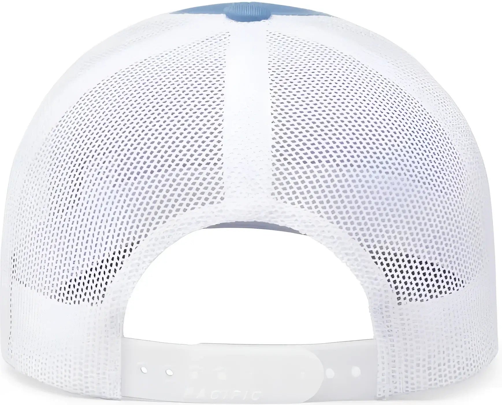 Pacific Headwear 104C Trucker Snapback Cap - Columbia Blue White - Columbia Blue White / 7’’ - 7 7/8’’