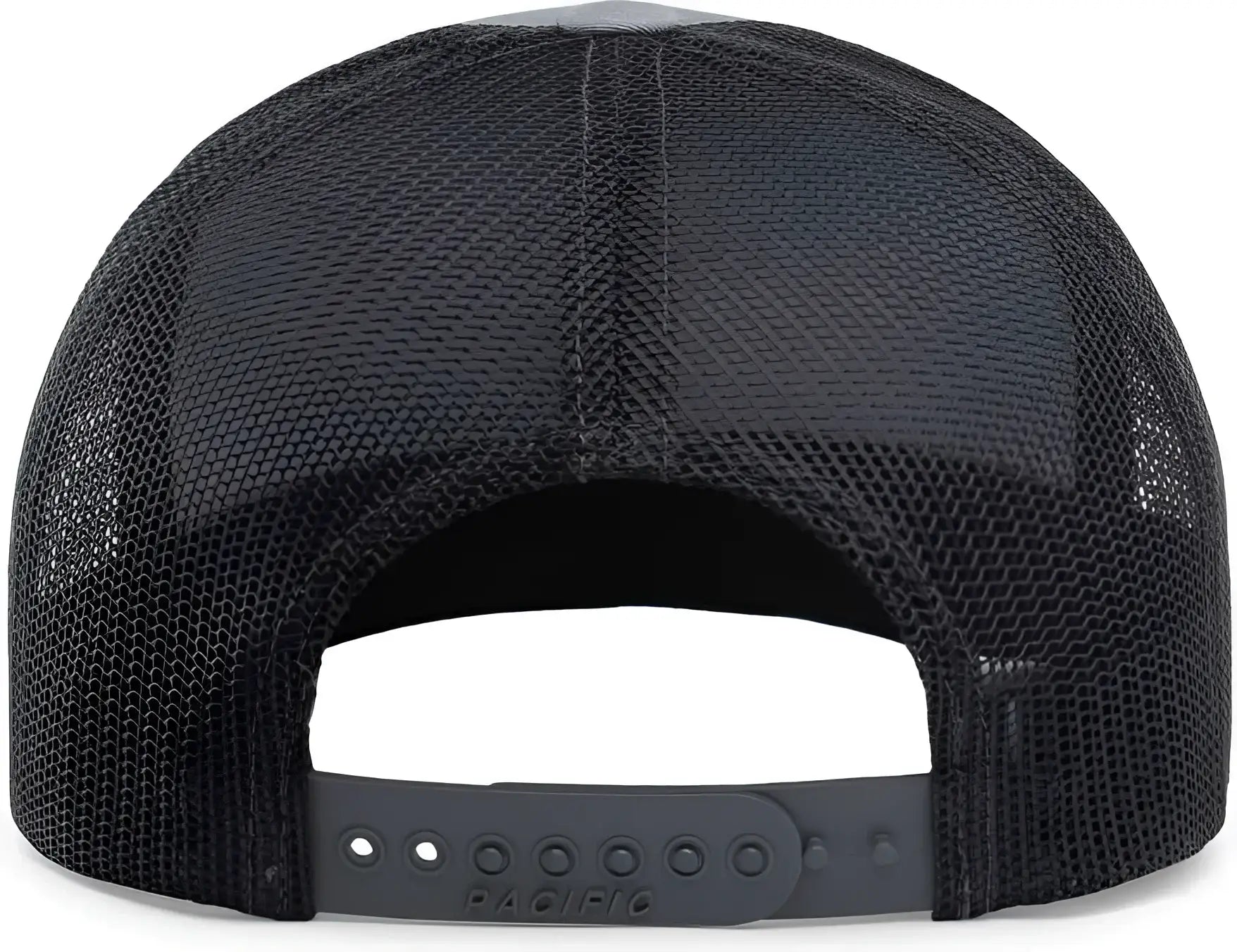 Pacific Headwear 104C Trucker Snapback Cap - HeatherGrey LightCharcoal