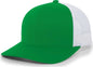 Pacific Headwear 104C Trucker Snapback Cap - Kelly White - Kelly White / 7’’ - 7 7/8’’