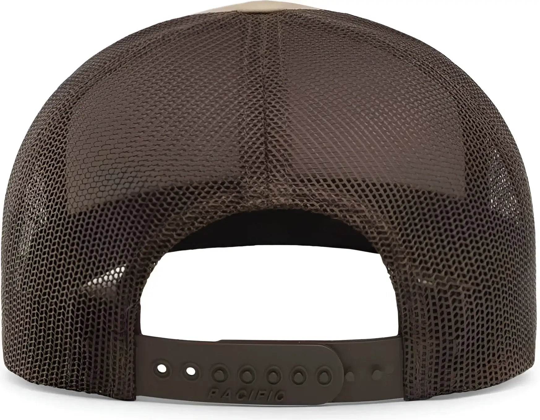 Pacific Headwear 104C Trucker Snapback Cap - Khaki Brown - Khaki Brown / 7’’ - 7 7/8’’