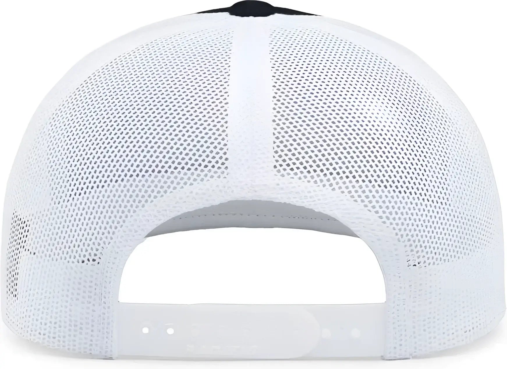 Pacific Headwear 104C Trucker Snapback Cap - Navy White