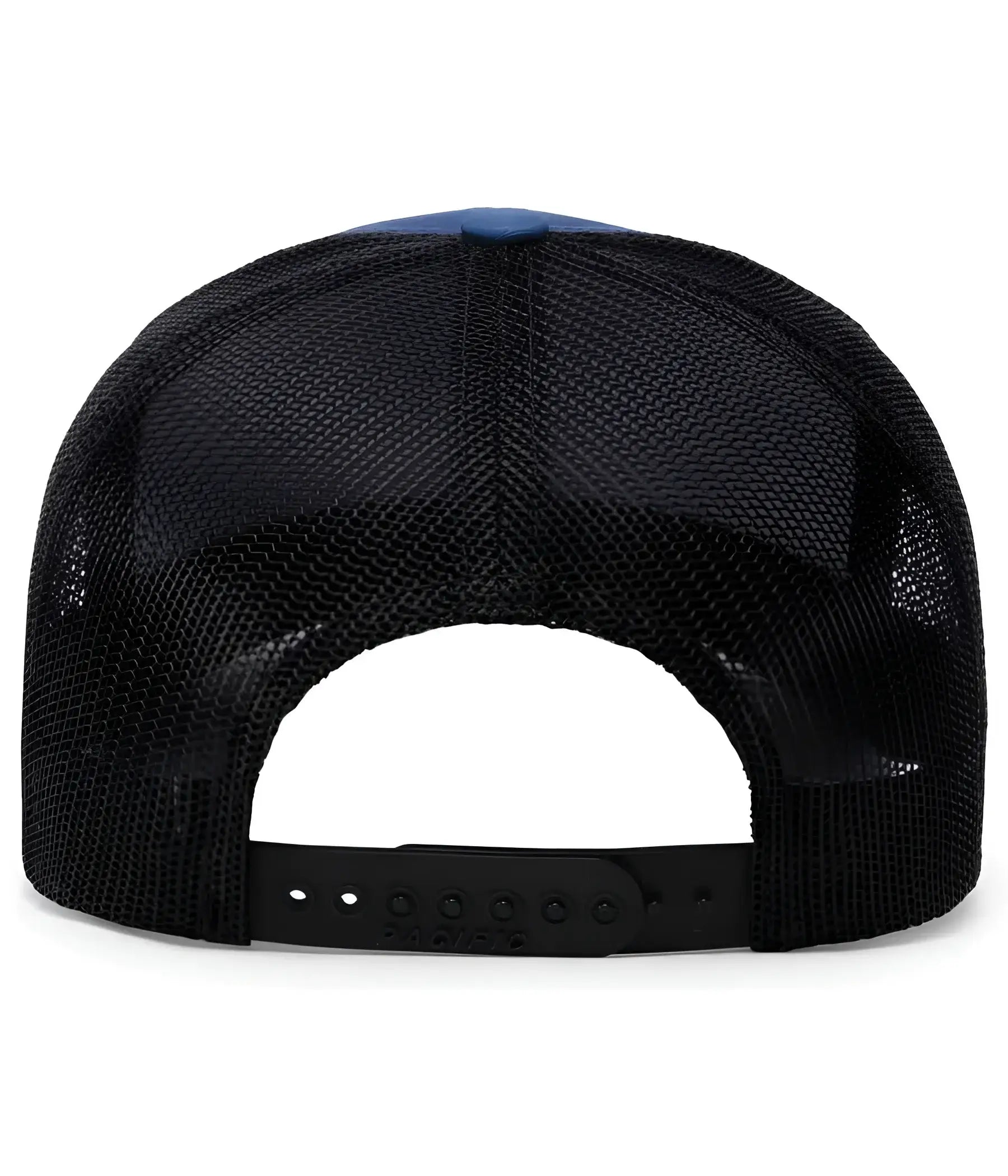 Pacific Headwear 104C Trucker Snapback Cap - Ocean Blue Charcoal - Navy Dark Gray / 7’’ - 7 7/8’’