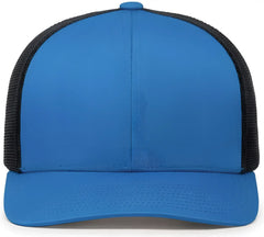 Pacific Headwear 104C Trucker Snapback Cap - Panther Teal Charcoal - Teal Dark Gray / 7’’ - 7 7/8’’
