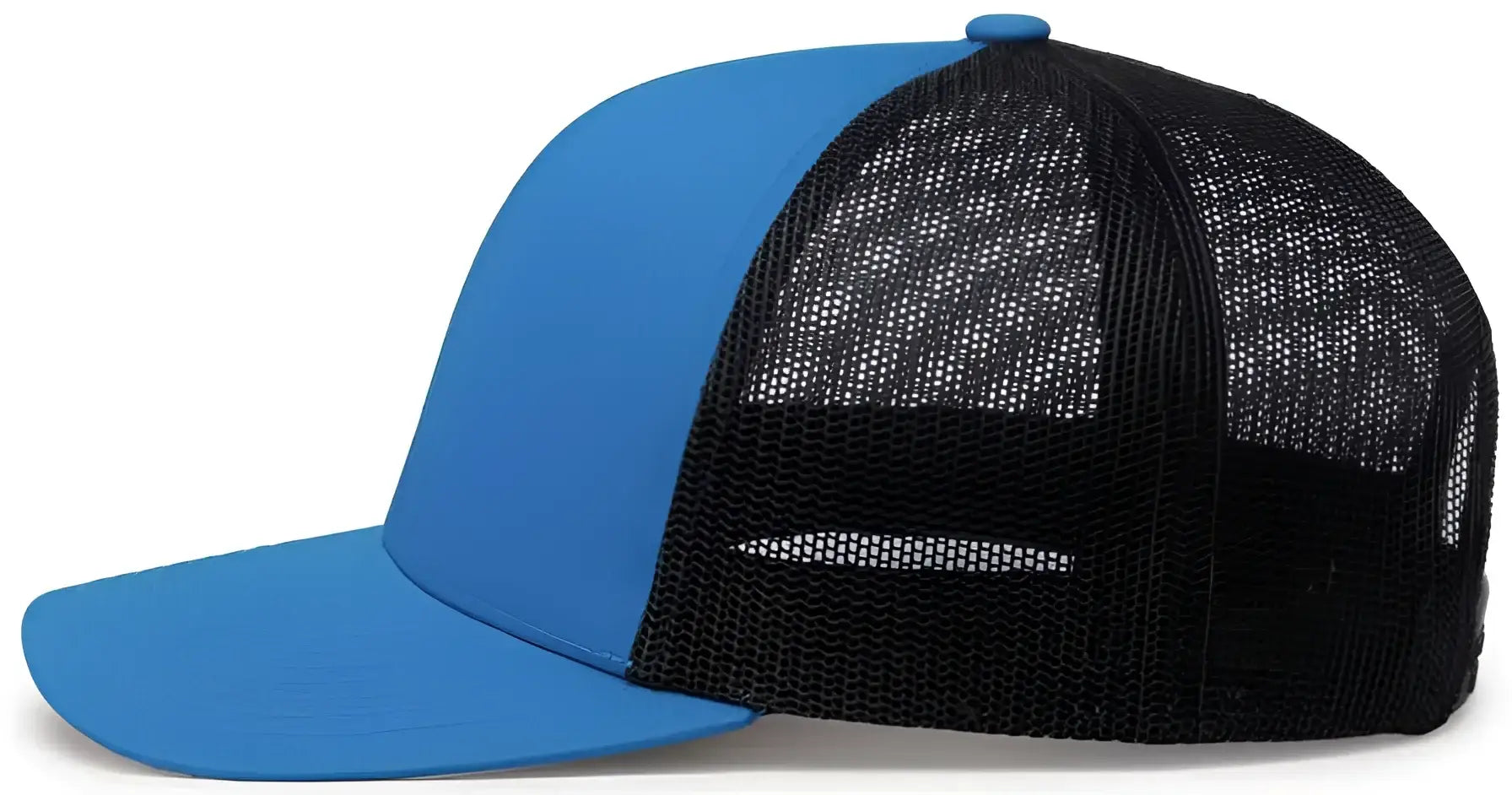 Pacific Headwear 104C Trucker Snapback Cap - Panther Teal Charcoal - Teal Dark Gray / 7’’ - 7 7/8’’