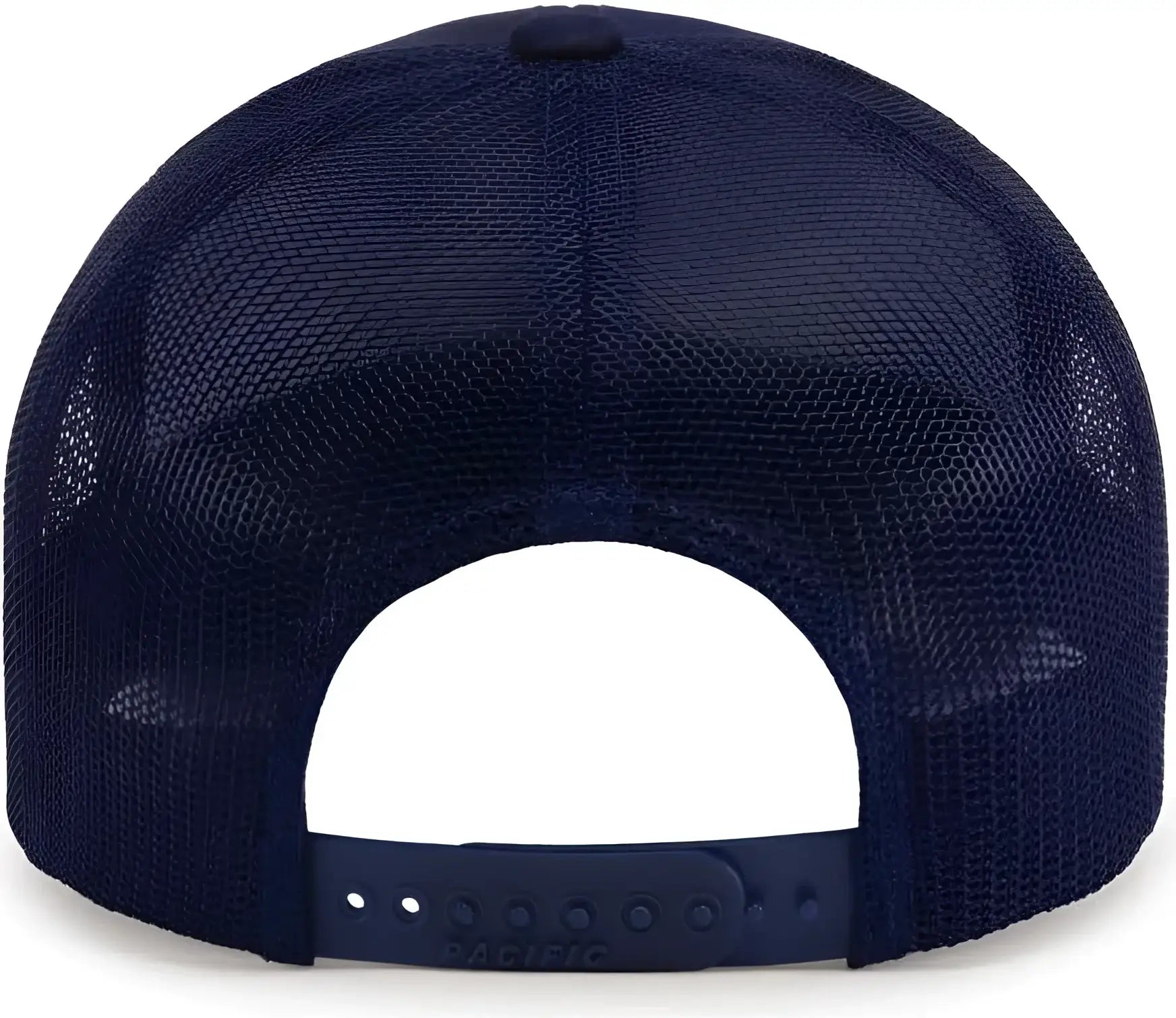 Pacific Headwear 104C Trucker Snapback Cap - True Navy - True Navy / 7’’ - 7 7/8’’