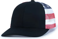 Pacific Headwear 104P Printed Trucker Cap - Navy USa Navy - Navy Usa Navy / 7’’ - 7 7/8’’