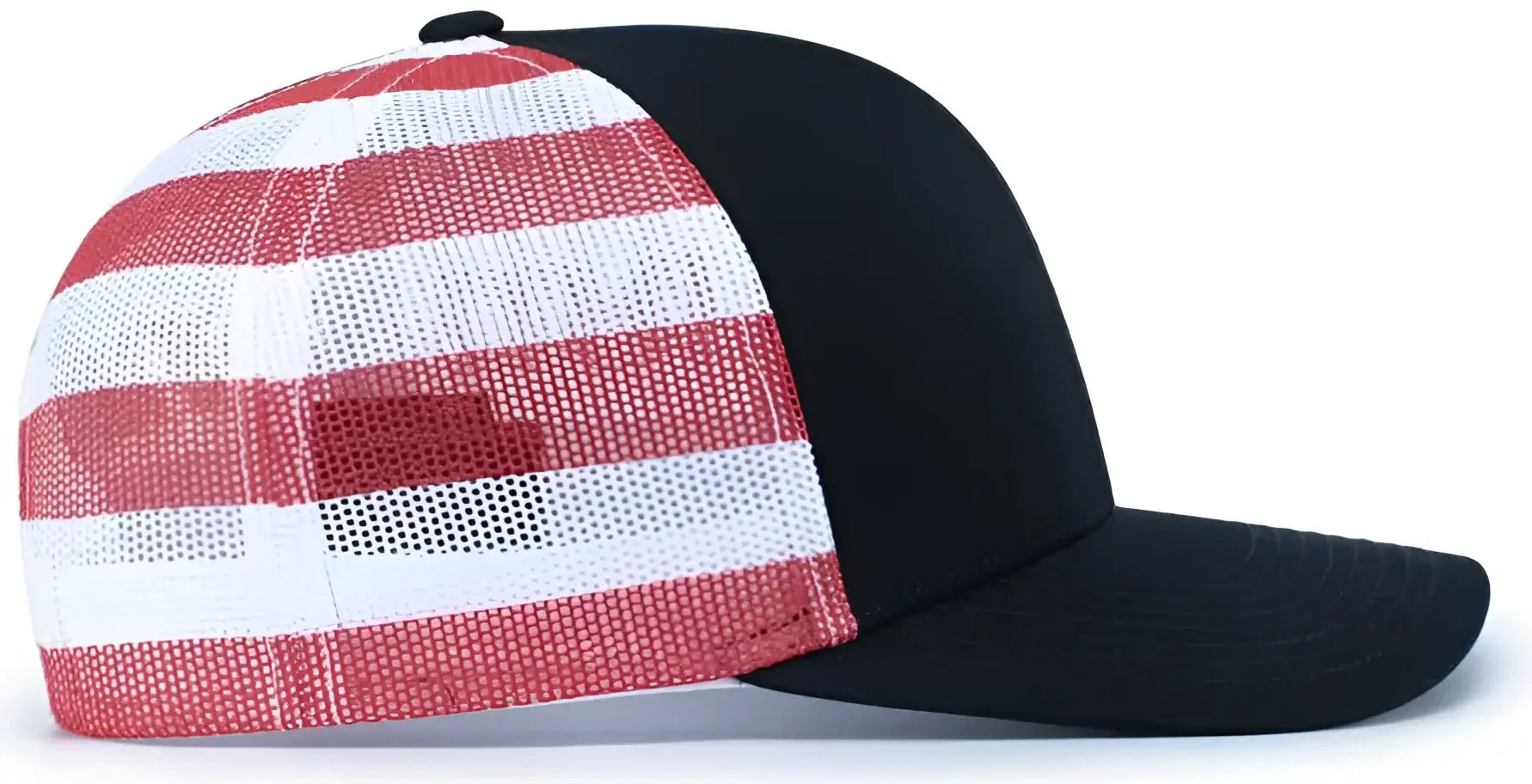 Pacific Headwear 104P Printed Trucker Cap - Navy USa Navy - Navy Usa Navy / 7’’ - 7 7/8’’