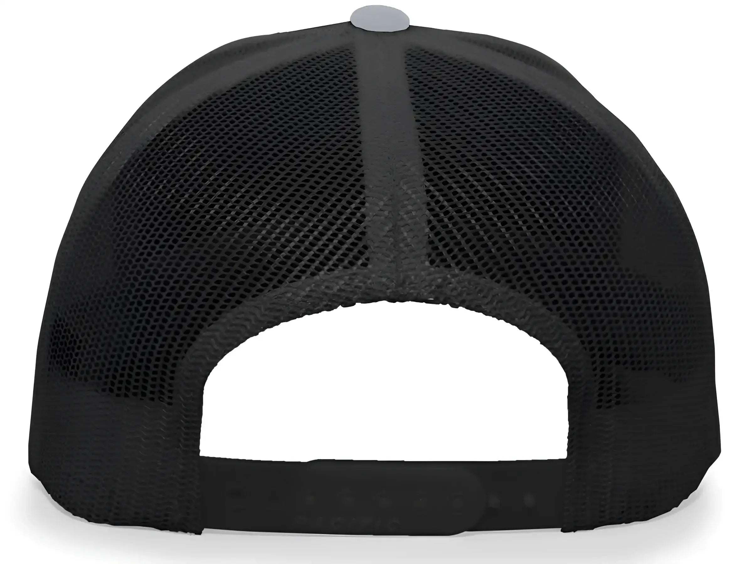 Pacific Headwear 104S Contrast Stitch Snapback Trucker Cap - Heather Grey Black Heather Gr - Gray White / 7’’ - 7 7/8’’