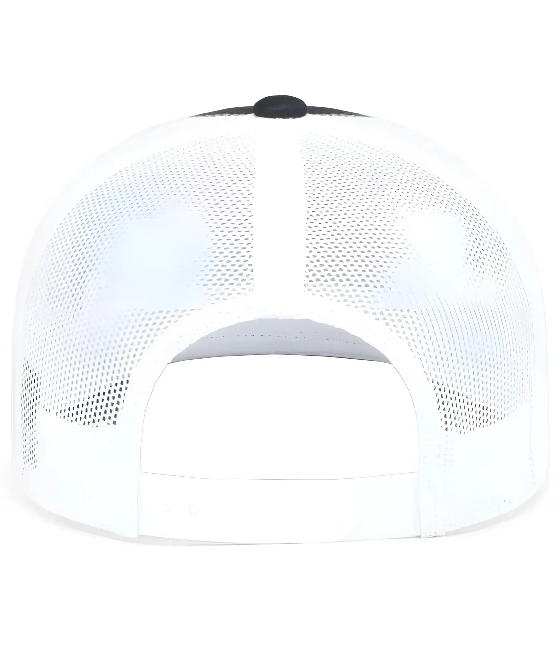 Pacific Headwear 104S Contrast Stitch Snapback Trucker Cap - Navy White Navy - Navy White / 7’’ - 7 7/8’’